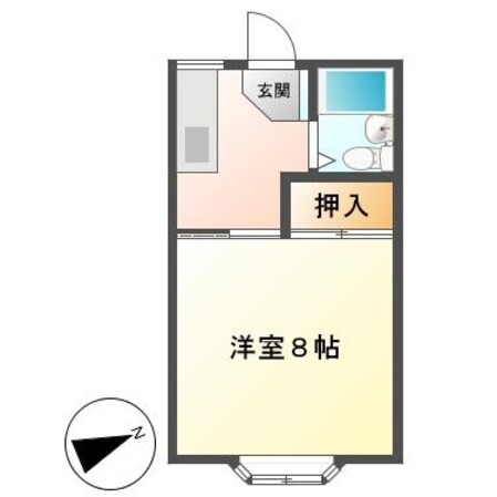 ファーストハイツ喜多町の物件間取画像